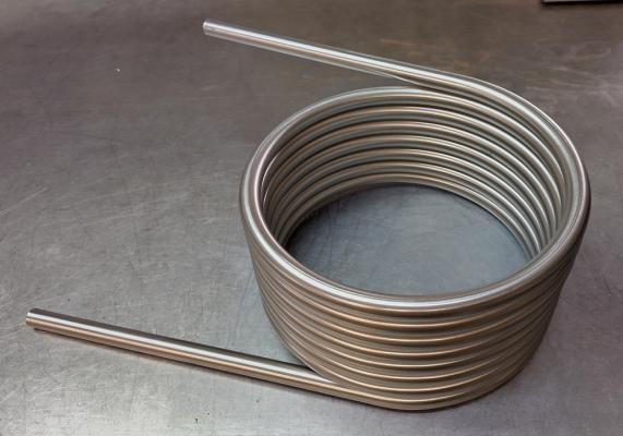 Edelstahlspirale - Ø 25 cm - 6 Meter